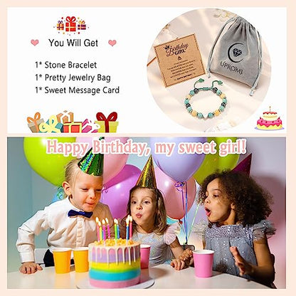 UPROMI To My Daughter/Granddaughter/Niece Bracelet Gifts for Girls - style: Birthday Girl