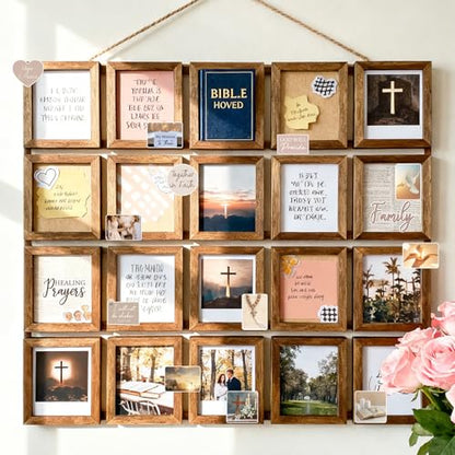 Prayer Board Supplies Kit - 50 Pcs Brown Christian Jesus Stickers - color: Brown