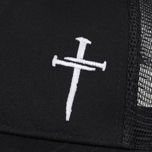 Christian Jesus Cross Hat - Faith Hats for Men Women - Religious Gifts for Thanksgiving Christmas - color: Cross