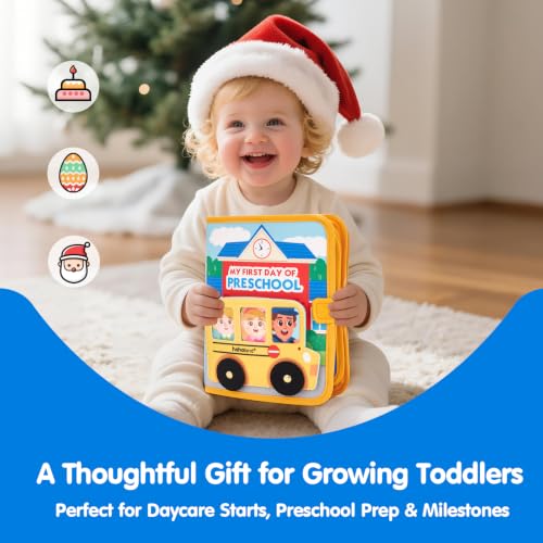 hahaland Busy Book Preschool Learning Activities, First Day of School Gifts - style: First Day of School