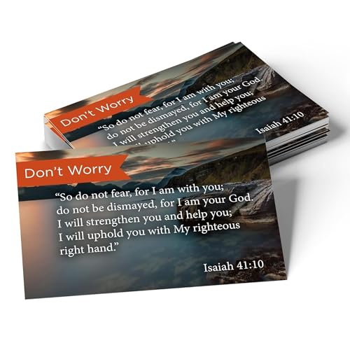 Logos Trading Post Isaiah 41:10 Pass It On Scripture Cards, Pack of 25 - color: Isaiah 41:10