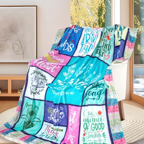 Gifts for Teachers Women, Teacher Gifts for Women Blanket 50"x 60"