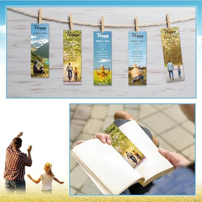 Dispowreath 60 Pcs Dad Malachi 4:6 Bookmarks Religious Christian Bulk - style: Dad Malachi 4:6