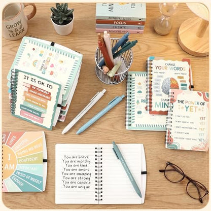 Thenshop 40 Pcs Mental Health Awareness Wellness Gifts, Growth Mindset - style: Growth Mindset