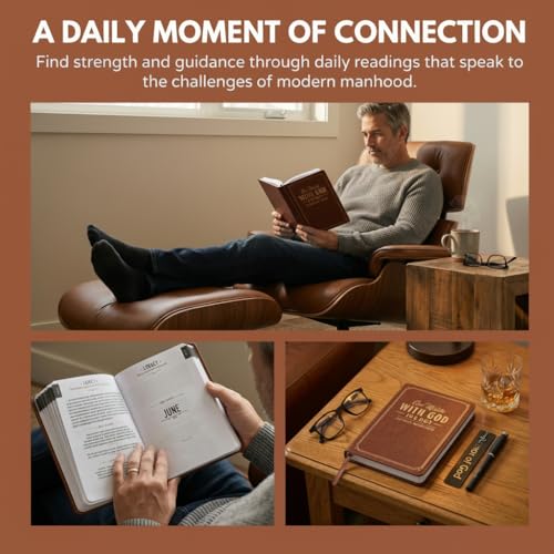One Minute with God for Men 365 Days Daily Devotional Prayer Journal