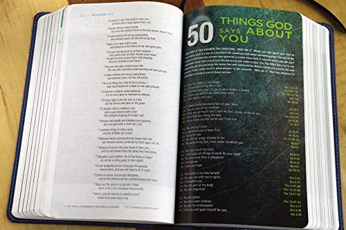 NIV, Revolution Bible, Leathersoft, Blue: The Bible for Teen Guys