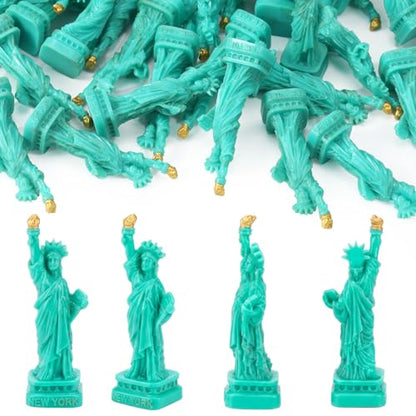 Geelin 50 Pcs Mini Statue of Liberty Figurine Resin Small Statue of Liberty - style: Statue of Liberty
