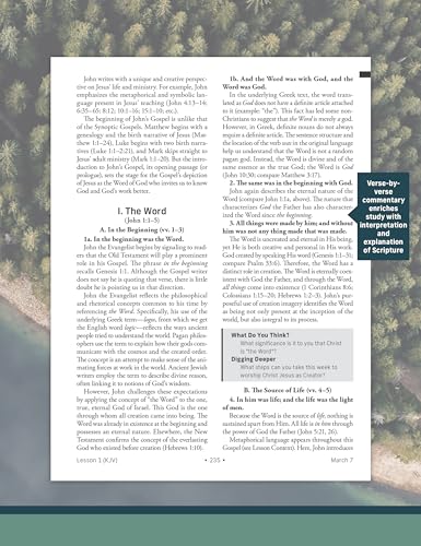 KJV Standard Lesson Commentary® Large Print Edition 2026-2027 | 14pt | Verse-by-Verse Commentary | Pronunciation Guide | Context and History Lessons | Discussion Questions and Group Activities | ISSL