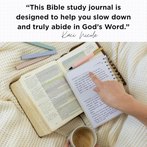 Mr. Pen- Abide SOAP Bible Study Journal, A5, Hardcover Journal with 136 Pages
