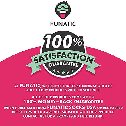 FUNATIC Socks with Funny and Profane Sayings, Sarcastic Gift for Men Women - color: I Love Jesus But Cuss