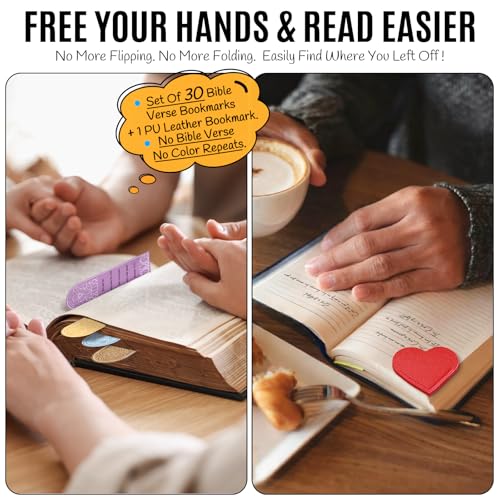Christian Bible Verse Stickers 211 Set, Jesus Religious Scripture Stickers Waterproof for Faith Journaling Planner Laptop Vision Board Scrapbook Gifts (105 Sticker + 75 Bible Tabs + 31 Bookmarks)