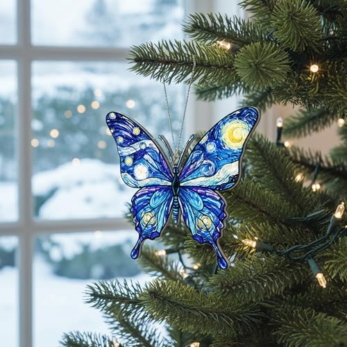Christmas Women Gifts 2026- Butterfly Gifts for Women – Butterfly Suncatcher Inspirational Spiritual Gifts for Women 2026, Christian Gift Religious Gift Women Birthday Gifts, Valentines, Mothers Day - color: Butterfly 5