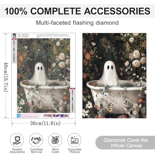 4 Pack Diamond Art Kits for Adults, Diamond Painting Kits for Beginner - color: JOJO-DP80