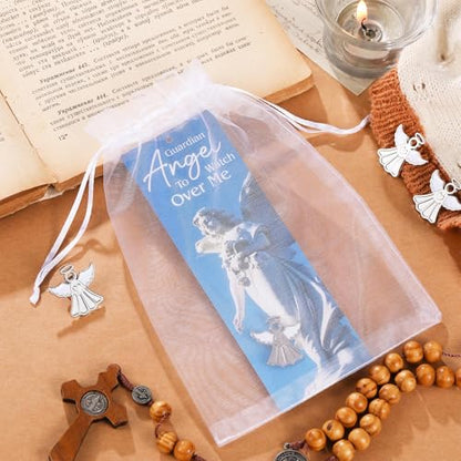 Supervitae 12 Set Guardian Religion Angel Pin Bookmark Psalm 91:11 Gift - style: Guardian Angel