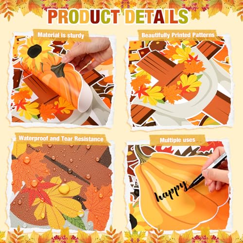 Gersoniel 81 Pcs Fall for Jesus He Never Leaves Bulletin Board Set Thanksgiving Tree Bulletin Board Decorations for Classroom 3D DIY Paper Fans Religious Cross Wall Decor Thanksgiving Hedgehog Cutouts - style: Fall