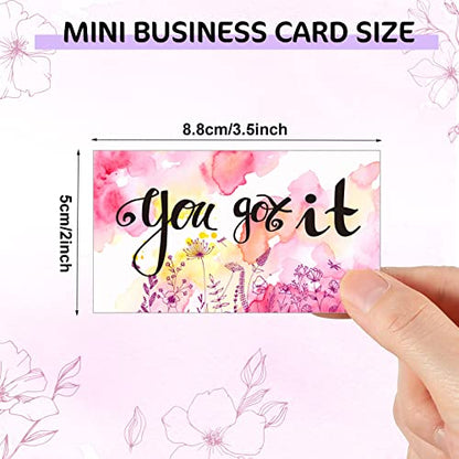 Outus 120 Pcs Motivational Encouragement Inspirational Card Boho Rainbow - style: Positive Style