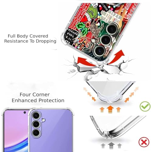 Christmas Collage Case for Samsung Galaxy S26 Plus, Festive Quotes, Cool Trendy Soft TPU Bumper Cover Case for Samsung Galaxy S26 Plus - color: Christmas3