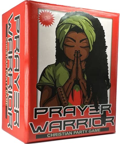 Prayer Warrior – Bible Charades Card, Christian Bible Trivia and Charades Card Game for Adults, Families, and Church Groups, Great Gift for All
