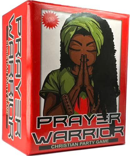 Prayer Warrior – Bible Charades Card, Christian Bible Trivia and Charades Card Game for Adults, Families, and Church Groups, Great Gift for All
