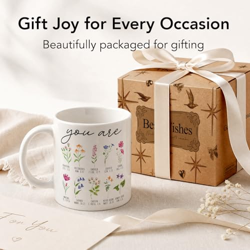 Fall You Are Inspirational Christian Coffee Mug Gifts for Mom, Bible Verse Religious Gifts for Women Sisters Daughter, Baptism Birthday Gift for Church Friend