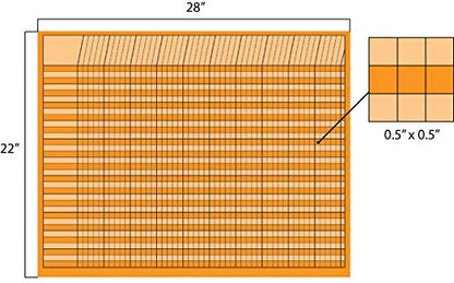 SHAPES ETC. 28" x 22" Horizontal Incentive Charts, White, 12-Pack