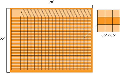 SHAPES ETC. 28" x 22" Horizontal Incentive Charts, White, 12-Pack