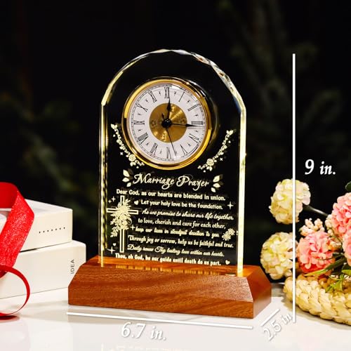YWHL Marriage Prayer Wedding Gifts for Couple Engagement Bridal Shower Gift - color: Style 2