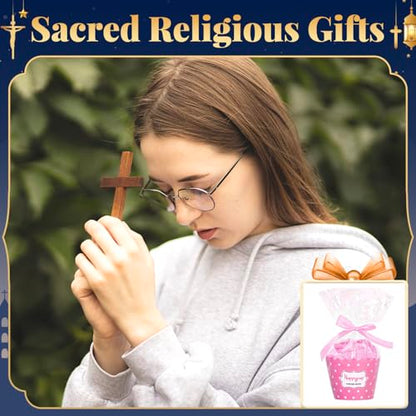 HAPPYPOP Christian Gifts Ideas - Easter Socks, Jesus Serenity Prayer Gifts, Religious Socks