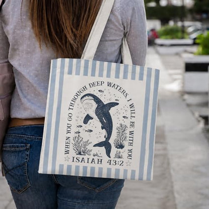 Christian Tote Bag - color: Whale Shark