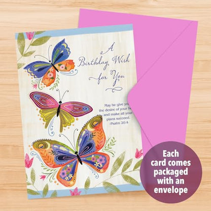 Designer Pop! Religious Birthday Pop Up Greeting Card 1 Pack