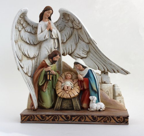 CB Gift TC616 Nativity Angel Figurine, 8" - color: Nativity Angel