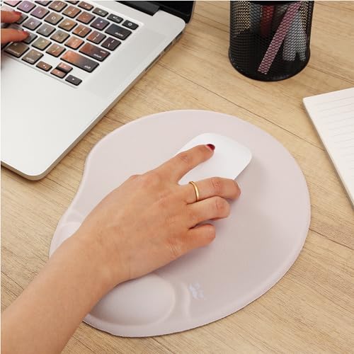 Mr. Pen- Ergonomic Mouse Pad with Wrist Rest - color: Beige