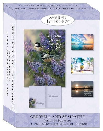 Thoughts & Prayers Cards KJV, 12 Count