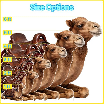 Nativity Camel 1FT Life Size Cardboard Cutout, 1 PC - color: Camel1, size: 1FT