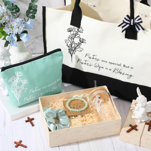 7 Pcs Pastor's Wife Appreciation Gifts Christian Set,Sage Green - color: Sage Green