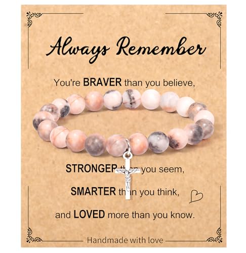 Christian Grandparents - Day Gifts for Women, Religious Cross Bracelet - color: Always-10