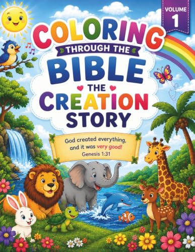 Coloring Through the Bible: The Creation Story
