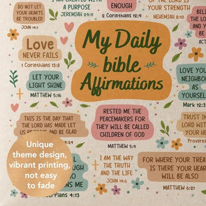 Christian Gifts For Women, Bible Verse Canvas Tote Bag