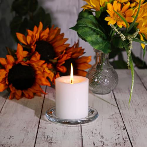 Richland® 3" X 3" Hand Poured White Pillar Candle - color: White, size: 3" x 3"