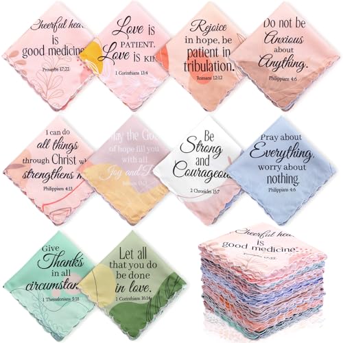Hahafelt Boho Christian Handkerchiefs for Women - style: Boho