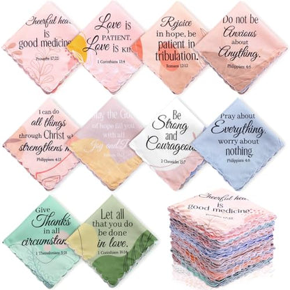 Hahafelt Boho Christian Handkerchiefs for Women - style: Boho