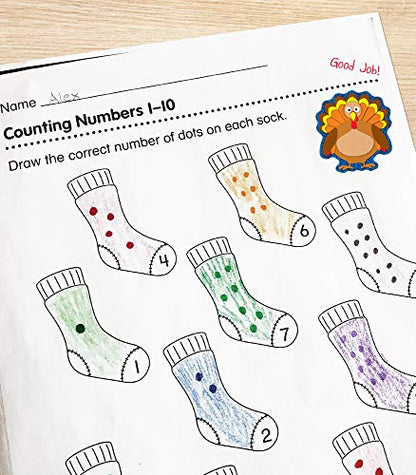 Carson Dellosa Thanksgiving Turkeys Stickers - style: Turkeys