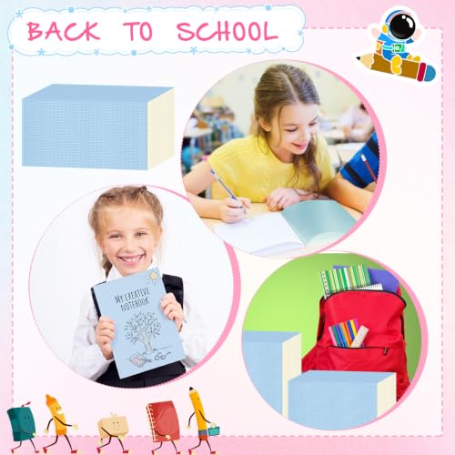 Handepo 100 Pack A5 Composition Notebooks Bulk 5"x8" Notebooks Blue - color: Blue, size: A5