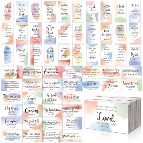 Estune 240 Pcs Bible Verse Cards bulk with Full Scripture, Cute Style - style: Cute Style