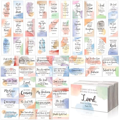 Estune 240 Pcs Bible Verse Cards bulk with Full Scripture, Cute Style - style: Cute Style
