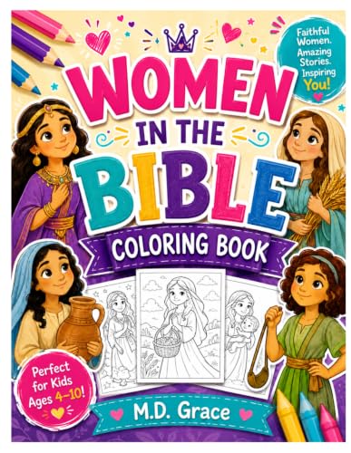 Women In The Bible Coloring Book