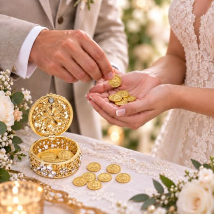 Wedding Unity Coins - Arras de Boda, Gold