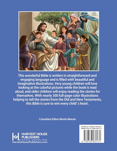 The Complete Illustrated Children's Bible: 287 Stories from Genesis to Revelation | Ages 5–8