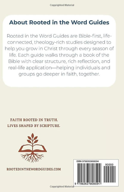Proverbs: A Teen's Bible Study (Rooted In The Word Guides)