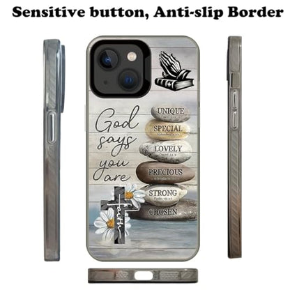 God Cross Wood Grain Phone Case Compatible with iPhone 13/iPhone 14 - color: Pattern 3, size: for iPhone 13/iPhone 14